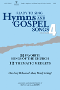 Ready to Sing Hymns and Gospel Songs #4 SATB Book & CD Pack cover